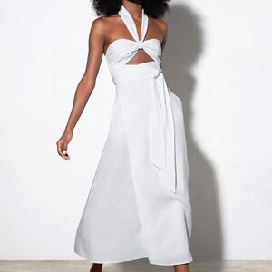 Mara Hoffman Paula Midi dress white US6